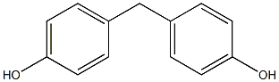 BIS(PARA-HYDROXYPHENYL)METHANE 구조식 이미지