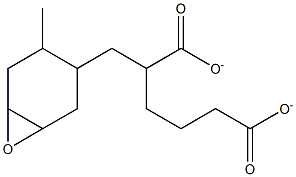 3,4-EPOXY-6-METHYLCYCLOHEXYLMETHYLADIPATE 구조식 이미지