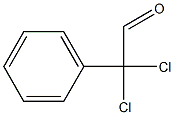 2-PHENYL-2,2-DICHLOROETHANAL 구조식 이미지