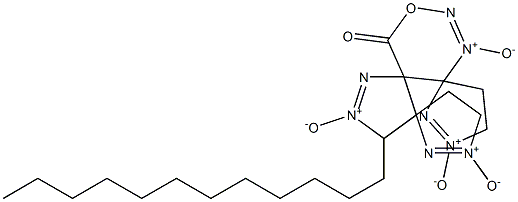 DODECYLTETRAOXYETHYLENEOXYFORMATE 구조식 이미지