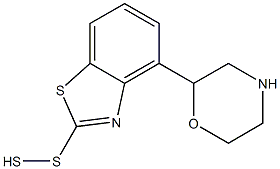 4-MORPHOLINYL-2-BENZOTHIAZYLDISULPHIDE Structure