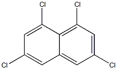 1,3,6,8-TETRACHLORONAPHTHALENE 구조식 이미지