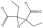 DIETHYLEPOXYSUCCINATE Structure