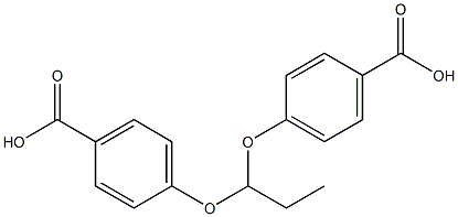 BIS(PARA-CARBOXYPHENOXY)PROPANE Structure