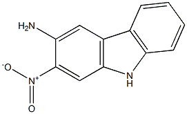 2-NITRO-3-AMINOCARBAZOLE Structure
