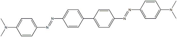 4,4'-BIS(4-DIMETHYLAMINOPHENYLAZO)BIPHENYL 구조식 이미지