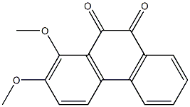 7,8-DIMETHOXY-9,10-DIHYDRO-PHENANTHRENEQUINONE Structure