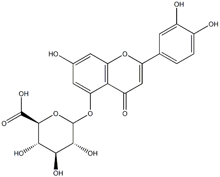 LUTEOLINMONOGLUCURONIDE Structure