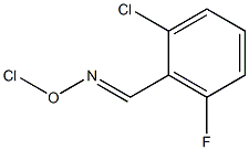 2-CHLORO-6-FLUOROBENZALDEHYDEALPHA-CHLORO-OXIME Structure
