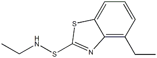 N-DIETHYL-2-BENZOTHIAZOLESULPHENAMIDE 구조식 이미지