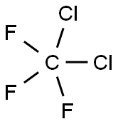 DICHLOROTRIFLUOROMETHANE Structure