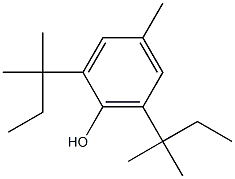 2,6-DI(TERT-AMYL)-4-METHYLPHENOL Structure