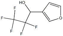 2,2,3,3,3-PENTAFLUORO-1-(3-FURYL)PROPANOL 구조식 이미지