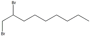 1,2-dibromononane 구조식 이미지