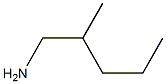 1-amino-2-methylpentane 구조식 이미지