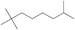 2,2,7-trimethyloctane Structure