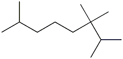 2,3,3,7-tetramethyloctane 구조식 이미지