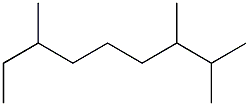 2,3,7-trimethylnonane Structure