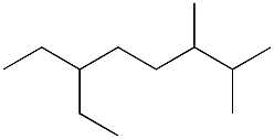 2,3-dimethyl-6-ethyloctane 구조식 이미지