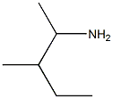 2-amino-3-methylpentane Structure