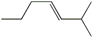 2-methyl-trans-3-heptene Structure