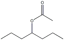 4-heptyl acetate Structure