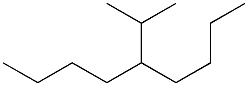 5-isopropylnonane Structure