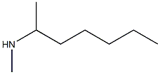N-methyl-2-heptanamine Structure