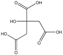 CITRIC ACID - 2M SOLUTION. 구조식 이미지