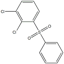 DICHLORODIPHENYLSULFONE Structure