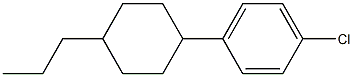 1-CHLORO-4-(4-PROPYLCYCLOHEXYL)BENZENE 구조식 이미지