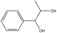 1-phenyl-1,2-propanediol 구조식 이미지