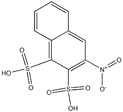 nitronaphthalenedisulfonic acid 구조식 이미지