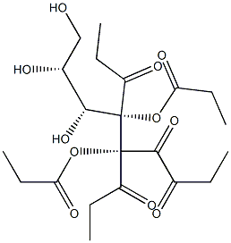 pentapropoyl glucose 구조식 이미지