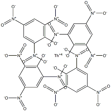 thorium picrate Structure