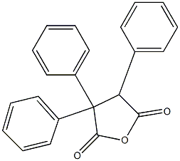 triphenylsuccinic anhydride Structure