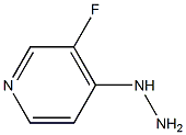 1-(3-fluoropyridin-4-yl)hydrazine 구조식 이미지