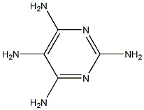 pyrimidine-2,4,5,6-tetraamine Structure