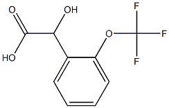 2-(TRIFLUOROMETHOXY)MANDELIC ACID Structure