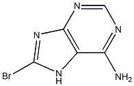 8-BROMO-6-AMINOPURINE Structure