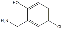 5-CHLORO-2-HYDROXYBENZYLAMINE 구조식 이미지