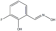 3-FLUORO-2-HYDROXYBENZALDEHYDE OXIME 구조식 이미지