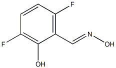 3,6-DIFLUORO-2-HYDROXYBENZALDEHYDE OXIME 구조식 이미지