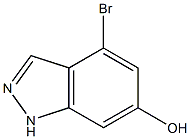 4-BROMO-6-HYDROXYINDAZOLE 구조식 이미지