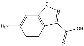 6-AMINOINDAZOLE-3-CARBOXYLIC ACID Structure