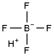 TETRAFLUORO BORIC ACID - SOLUTION 32 % PURE Structure