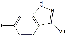 3-HYDROXY-6-IODOINDAZOLE Structure