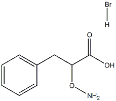 L-ALPHA-AMINOXY-B-PHENYLPROPIONIC ACID HYDROBROMIDE Structure