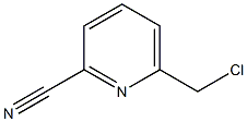 6-(chloromethyl)pyridine-2-carbonitrile Structure