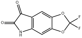 (2,2-Difluoro-2H,5H,6H,7H-[1,3]dioxolo[4,5-f]indole-6,7-dione)
 구조식 이미지